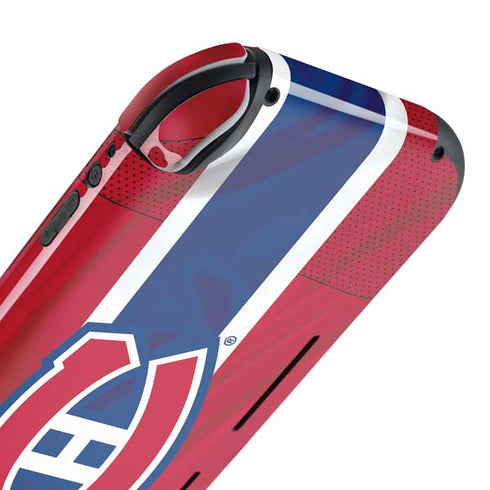 NHL Montreal Canadiens Home Jersey Nintendo Switch Lite Skin